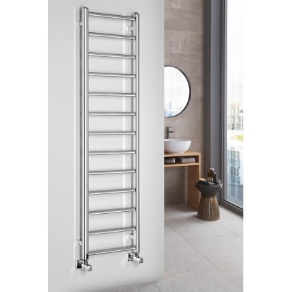 Sapho - Radiador de baño METRO LIGHT 150x40 cm cromo brillante