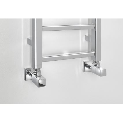 Sapho - Radiador de baño METRO LIGHT 211W/230V 30x114 cm cromo brillante