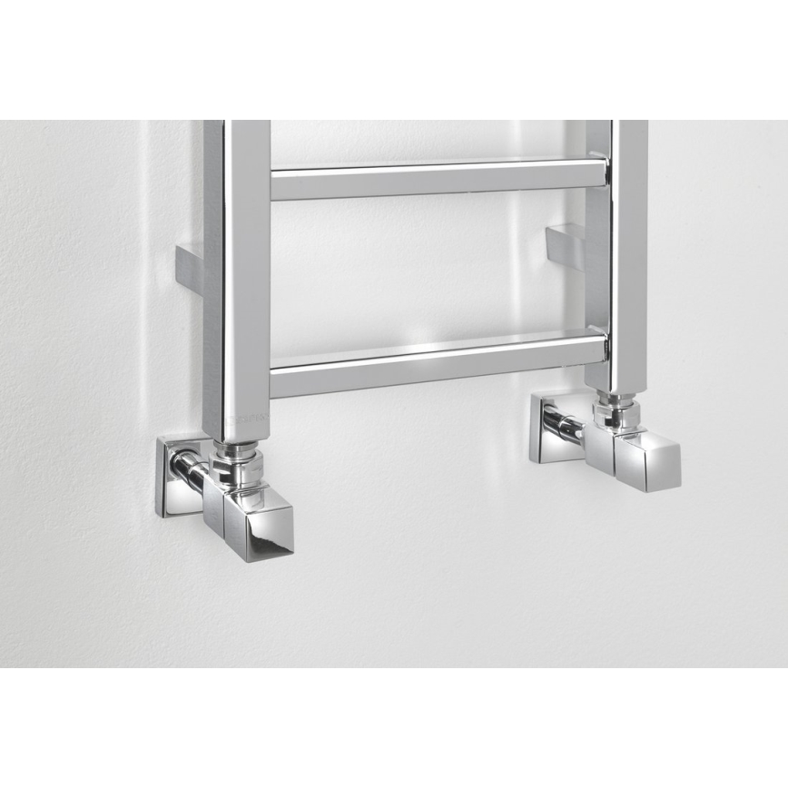 Sapho - Radiador de baño METRO LIGHT 211W/230V 30x114 cm cromo brillante