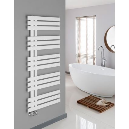 Sapho - Radiador de baño SILVANA 500W/230V 50x123 cm blanco