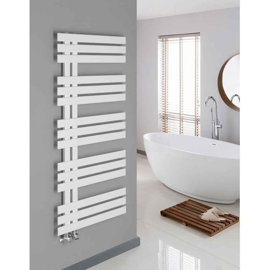 Sapho - Radiador de baño SILVANA 500W/230V 50x123 cm blanco
