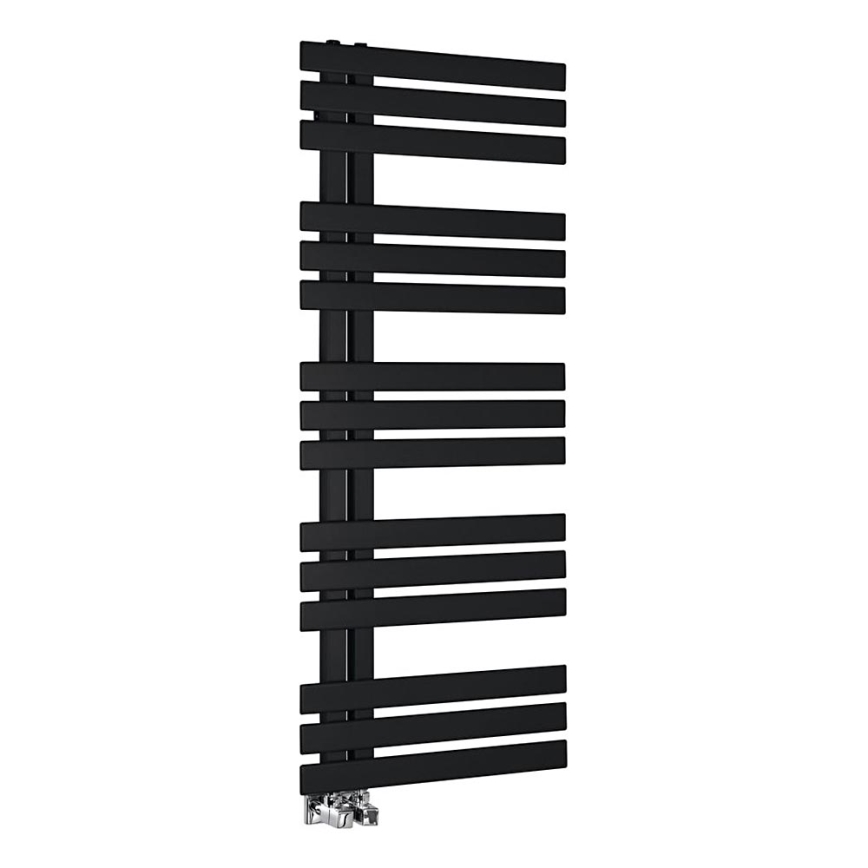 Sapho - Radiador de baño SILVANA 561W/230V 50x123 cm negro mate