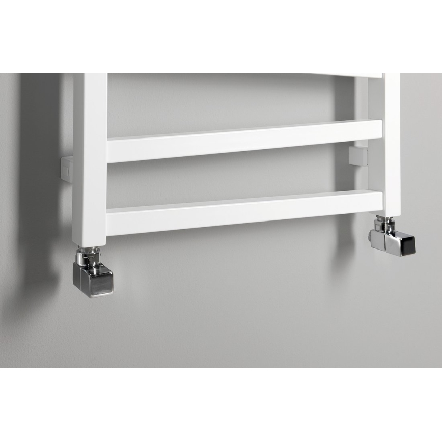 Sapho - Radiador de baño ZIG 406W/230V 50x110 cm blanco