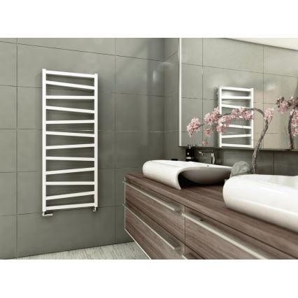 Sapho - Radiador de baño ZIG 490W/230V 50x133 cm blanco