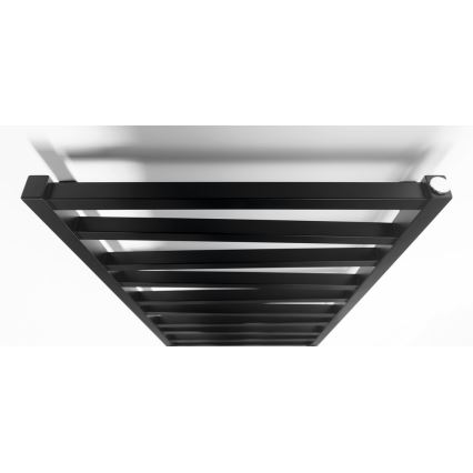 Sapho - Radiador de baño ZIG 601W/230V 60x133 cm negro