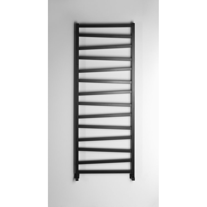 Sapho - Radiador de baño ZIG 709W 60x157 cm negro