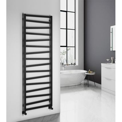 Sapho - Radiador de baño ZIG 824W/230V 60x181 cm negro