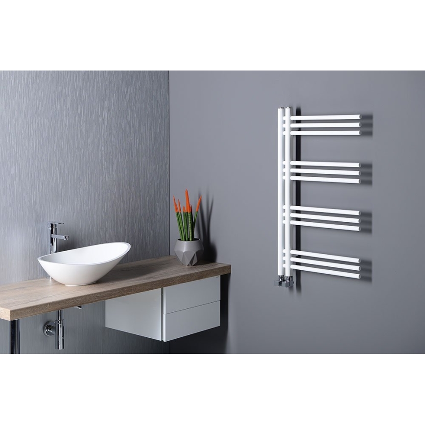 Sapho - Radiador toallero DORLION 361W/230V 50x90 cm blanco