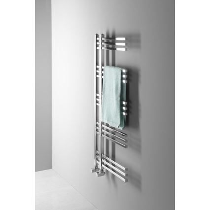 Sapho - Radiador toallero para baño MAGDALENA 408W/230V 50x120 cm cromo brillante