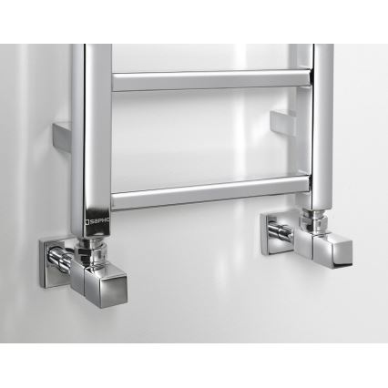 Sapho - Radiador toallero para baño METRO LIGHT 276W/230V 30x150 cm cromo brillante