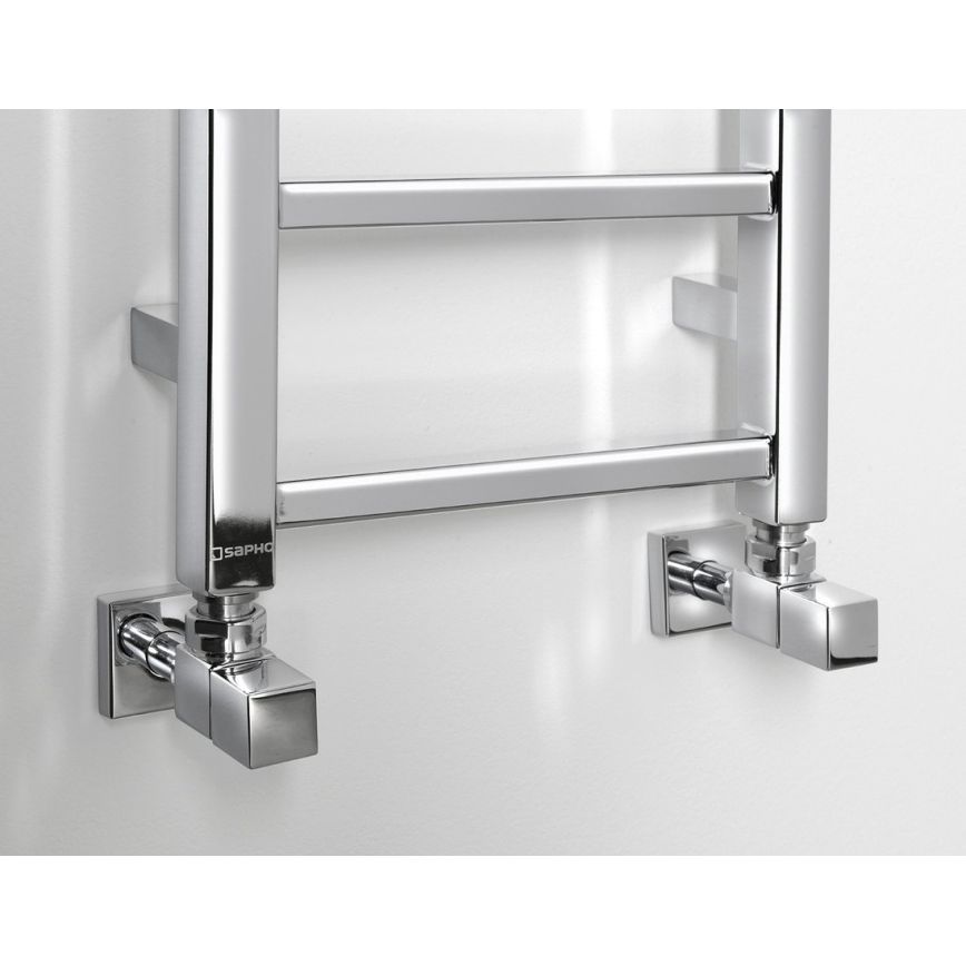 Sapho - Radiador toallero para baño METRO LIGHT 276W/230V 30x150 cm cromo brillante