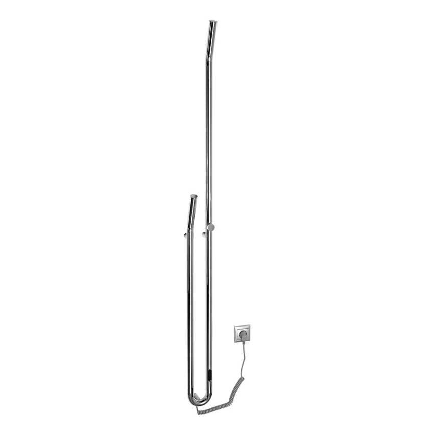 Sapho - Secador de toallas eléctrico con temporizador DUOPASSO 45W/230V 170 cm cromo brillante
