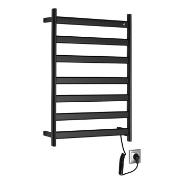 Sapho - Toallero eléctrico ELIAS 105W/230V 49x73 cm negro mate