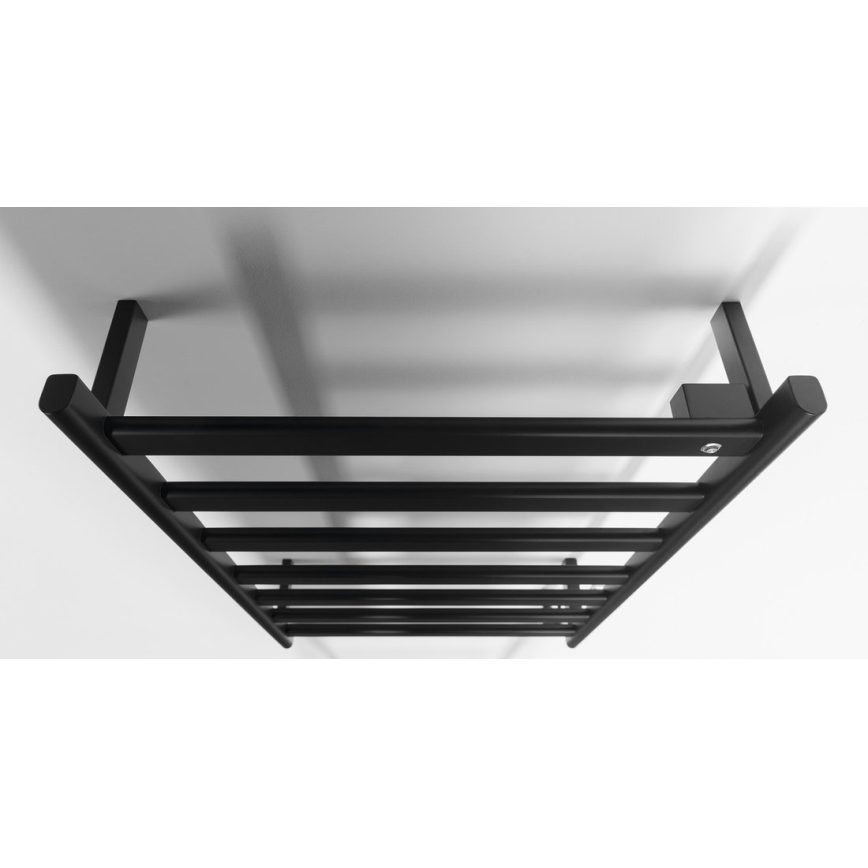 Sapho - Toallero eléctrico ELIAS 105W/230V 49x73 cm negro mate
