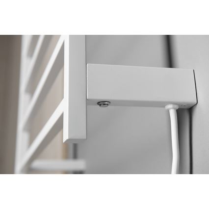 Sapho - Toallero eléctrico ELZOR 60W/230V 47x50 cm blanco mate