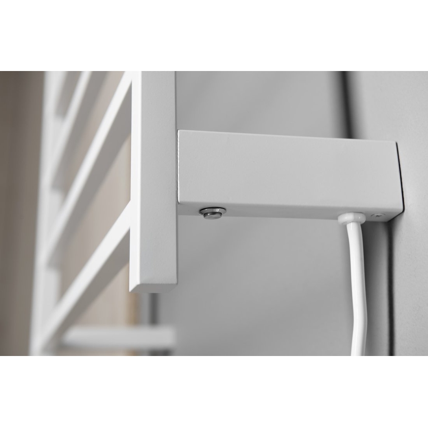 Sapho - Toallero eléctrico ELZOR 60W/230V 47x50 cm blanco mate