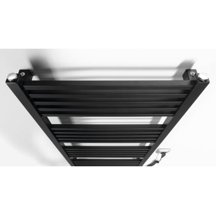 Sapho - Toallero eléctrico METRO-E 400W/230V 50x106 cm negro mate