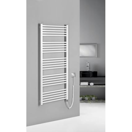 Sapho - Toallero eléctrico METRO-E 500W/230V 50x134 cm blanco