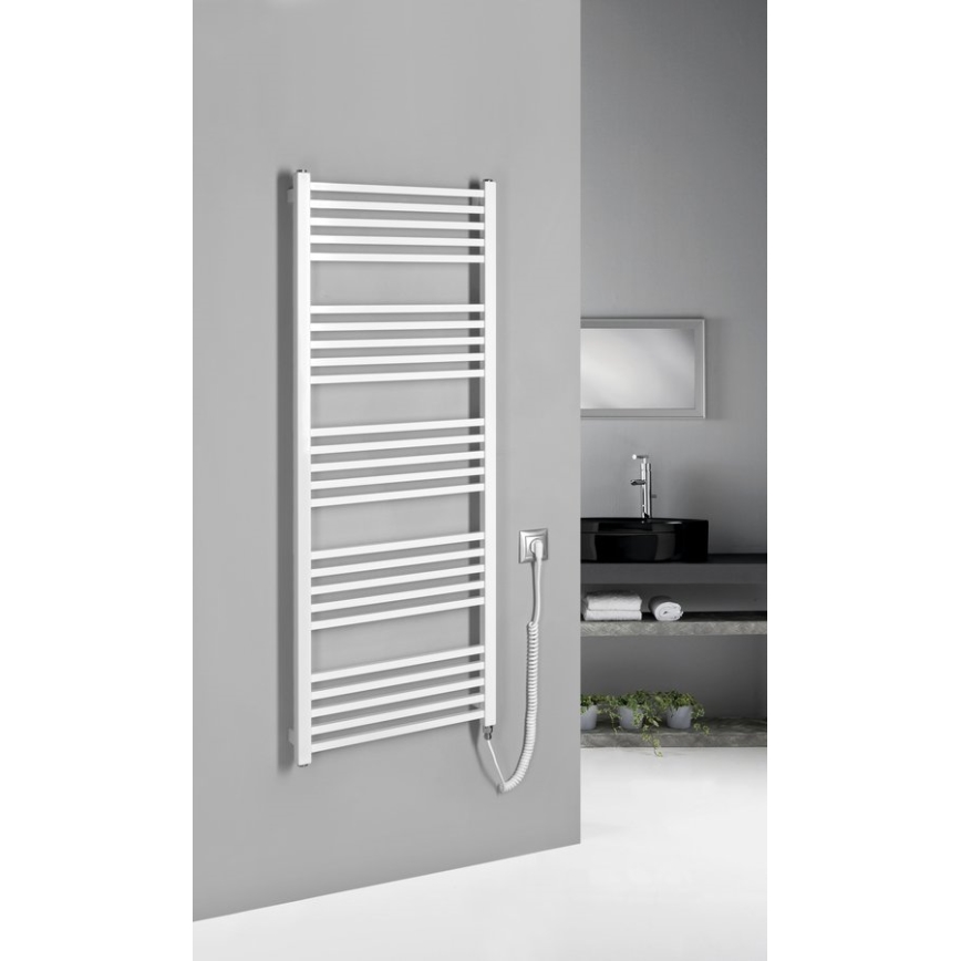 Sapho - Toallero eléctrico METRO-E 500W/230V 50x134 cm blanco
