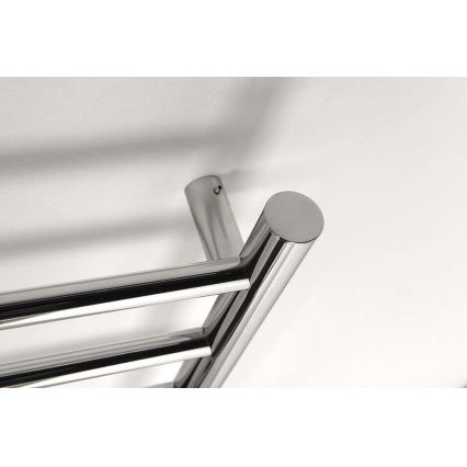 Sapho - Toallero eléctrico REDONDO 130W/230V 63x116 cm cromo brillante