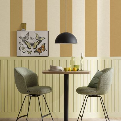 Schöner Wohnen 11728-18 - Lámpara colgante con cable ALI 1xE27/25W/230V Ø 38 cm negra