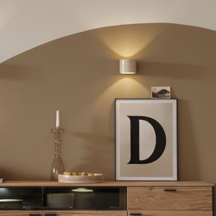 Schöner Wohnen 12542-42 - Aplique de pared TRAVENTA 1xG9/10W/230V acabado hormigón