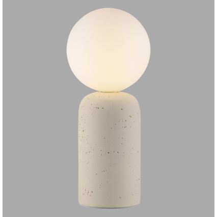 Schöner Wohnen 12543-42 - Lámpara de mesa TRAVENTA 1xG9/10W/230V hormigón