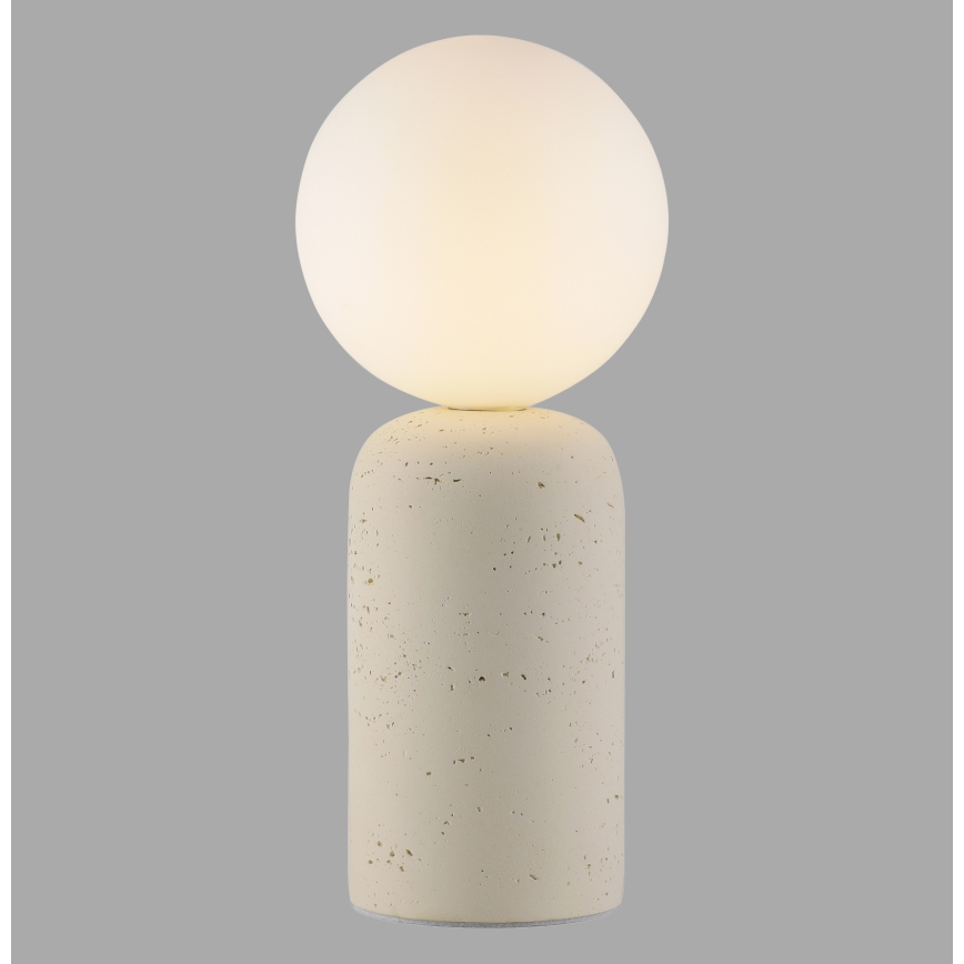 Schöner Wohnen 12543-42 - Lámpara de mesa TRAVENTA 1xG9/10W/230V hormigón