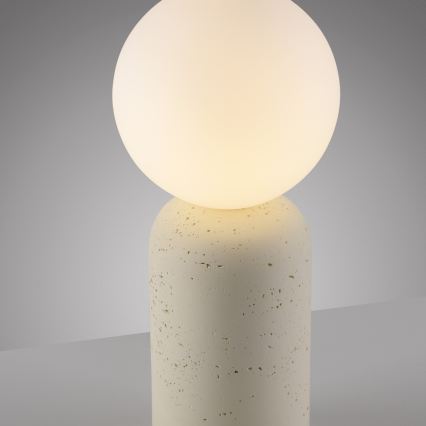 Schöner Wohnen 12543-42 - Lámpara de mesa TRAVENTA 1xG9/10W/230V hormigón