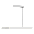Schöner Wohnen 12577-16 - Lámpara colgante LED regulable con cable ADRIANA ROUND 2xLED/24W/230V 2700/3000/3500/4000/5000K 160 cm blanco