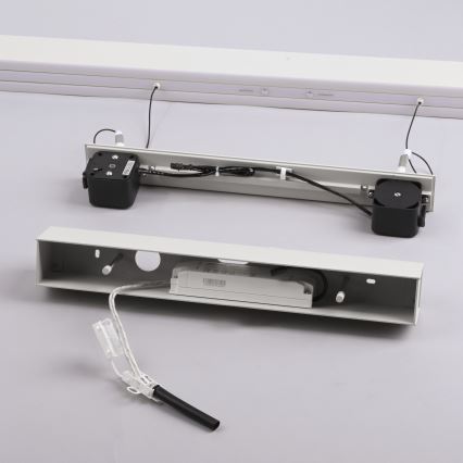 Schöner Wohnen 12577-16 - Lámpara colgante LED regulable con cable ADRIANA ROUND 2xLED/24W/230V 2700/3000/3500/4000/5000K 160 cm blanco