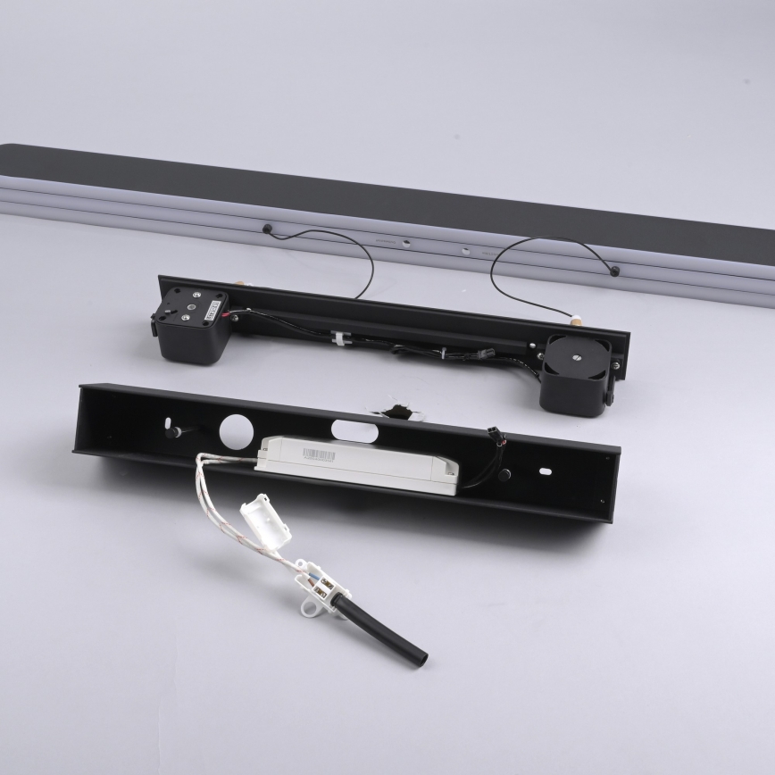 Schöner Wohnen 12577-18 - Lámpara colgante LED regulable suspendida por cable ADRIANA ROUND 2xLED/24W/230V 2700/3000/3500/4000/5000K negra