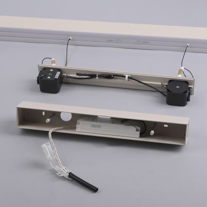 Schöner Wohnen 12577-39 - Lámpara colgante LED regulable en cable ADRIANA ROUND 2xLED/24W/230V 2700/3000/3500/4000/5000K gris