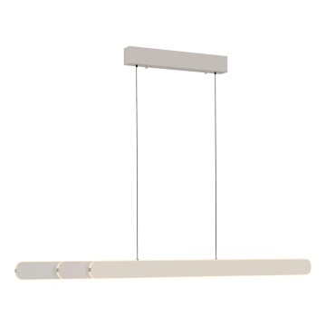 Schöner Wohnen 12577-39 - Lámpara colgante LED regulable en cable ADRIANA ROUND 2xLED/24W/230V 2700/3000/3500/4000/5000K gris