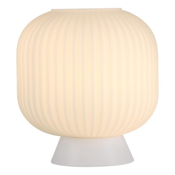 Schöner Wohnen 13573-16 - Lámpara de mesa NAMI 1xE27/25W/230V blanca