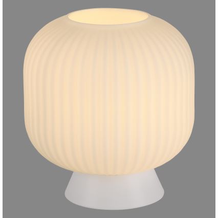 Schöner Wohnen 13573-16 - Lámpara de mesa NAMI 1xE27/25W/230V blanca