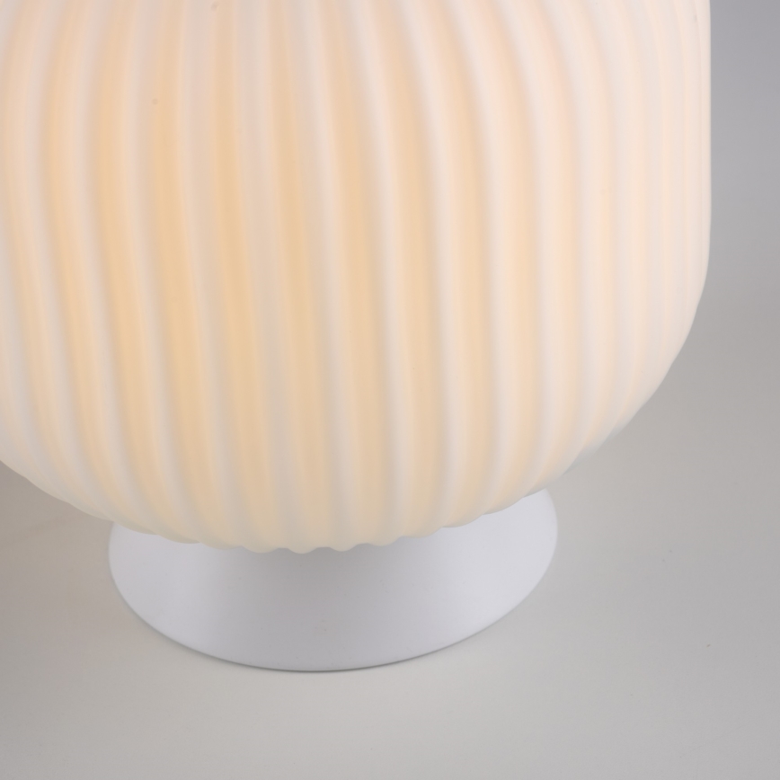 Schöner Wohnen 13573-16 - Lámpara de mesa NAMI 1xE27/25W/230V blanca