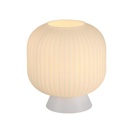 Schöner Wohnen 13573-16 - Lámpara de mesa NAMI 1xE27/25W/230V blanca