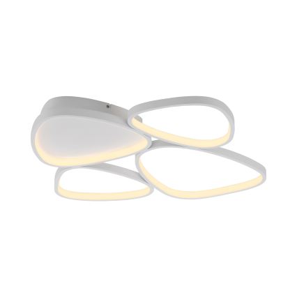 Schöner Wohnen 14038-16 - Lámpara de techo LED regulable PEBBLES LED/35,5W/230V blanca