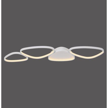 Schöner Wohnen 14039-16 - Lámpara de techo LED regulable PEBBLES LED/35,5W/230V blanco