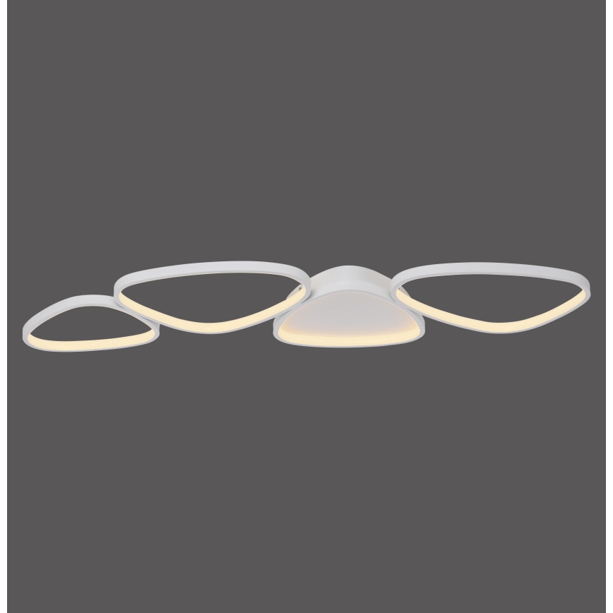 Schöner Wohnen 14039-16 - Lámpara de techo LED regulable PEBBLES LED/35,5W/230V blanco