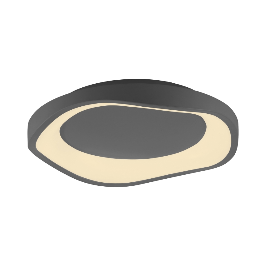 Schöner Wohnen 14233-18 - Luminaria de techo LED regulable MONTA LED/21W/230V Ø 40 cm negra