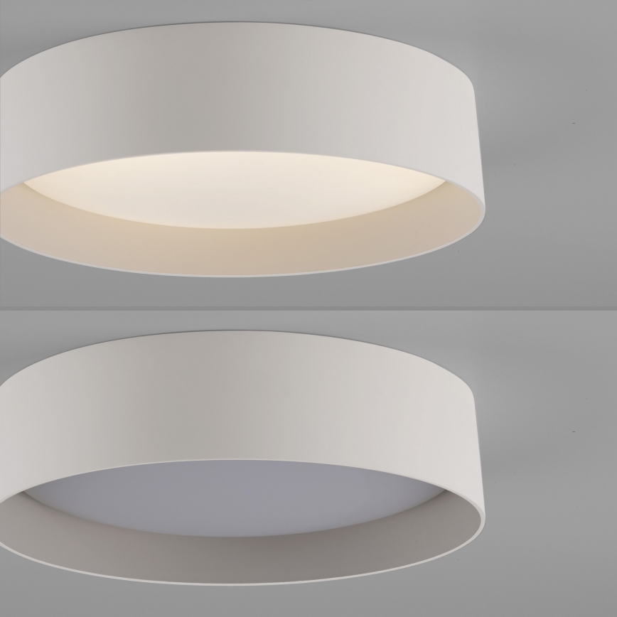 Schöner Wohnen 14593-39 - Luminaria de techo LED regulable TAVOLI LED/10W/230V 2700-6500K Ø 28,5 cm gris + mando a distancia