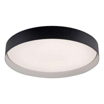 Schöner Wohnen 14595-18 - Lámpara de techo LED regulable TAVOLI LED/34W/230V 2700-6500K Ø 49 cm negra + mando a distancia