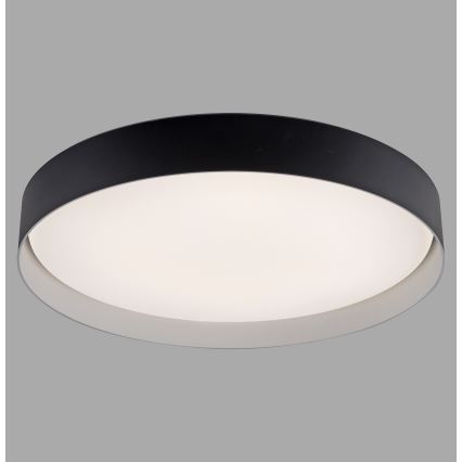 Schöner Wohnen 14595-18 - Lámpara de techo LED regulable TAVOLI LED/34W/230V 2700-6500K Ø 49 cm negra + mando a distancia