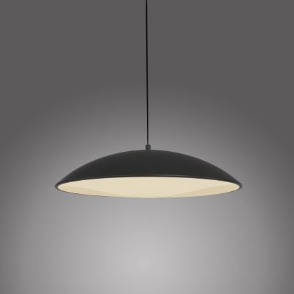 Schöner Wohnen 14606-18 - LENTE lámpara colgante LED regulable suspendida por cable LED/17W/230V Ø 40 cm negra