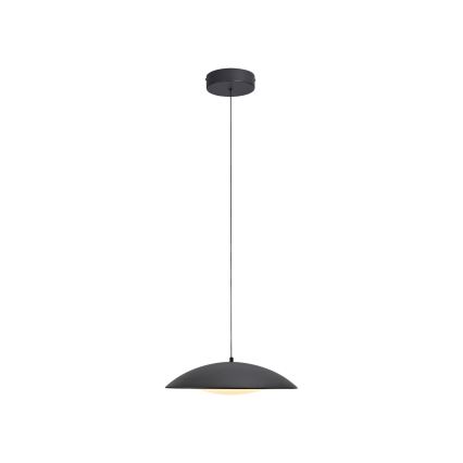 Schöner Wohnen 14606-18 - LENTE lámpara colgante LED regulable suspendida por cable LED/17W/230V Ø 40 cm negra