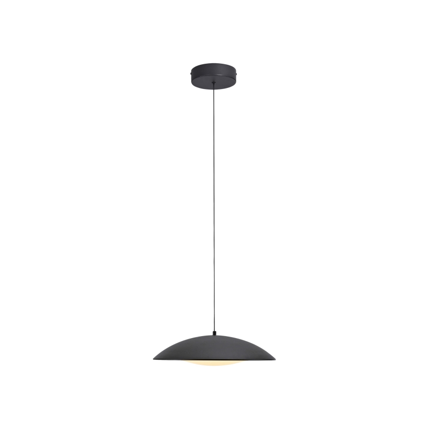 Schöner Wohnen 14606-18 - LENTE lámpara colgante LED regulable suspendida por cable LED/17W/230V Ø 40 cm negra