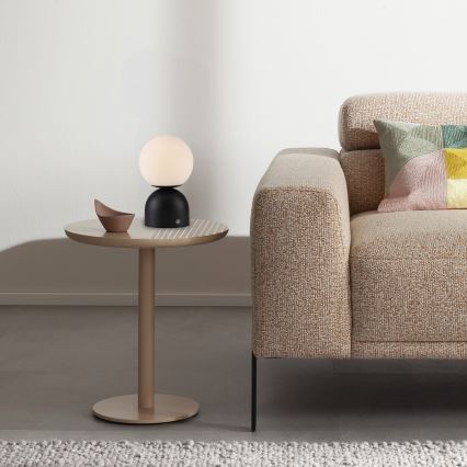 Schöner Wohnen 19218-18 - Lámpara de sobremesa recargable táctil y regulable RUDI LED/1,2W/5V 3000-6000K 1200 mAh negra