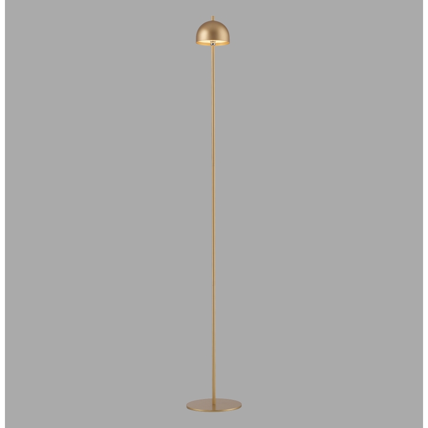 Schöner Wohnen 19245-12 - Lámpara de pie exterior recargable LED regulable con control táctil BELLIS LED/2,5W/5V 2600 mAh IP54 dorada